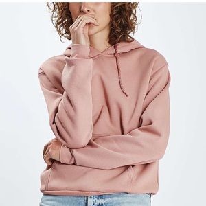 Topshop pink sweatshirt